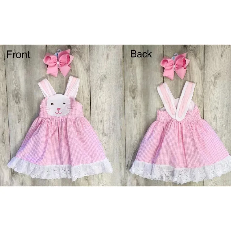 GSD0553 pre-order baby girl  clothes girl bunny easter summer dress