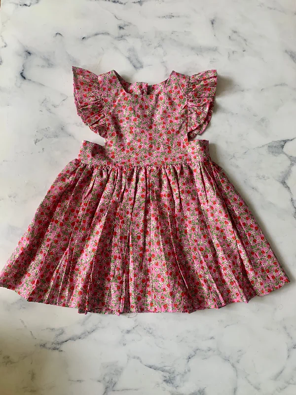 Strawberry Pinafore Dress