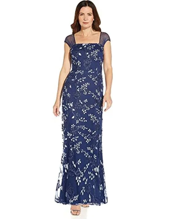 Get More, Spend Less – Shop Now!Adrianna Papell AP1E209256 P Long Formal Dress
