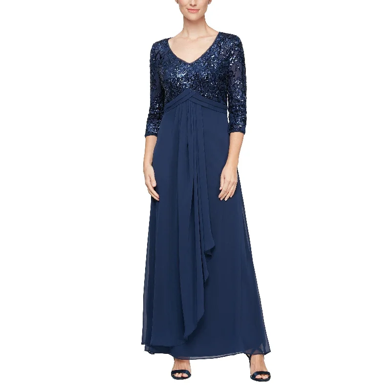 Limited Deals, Unlimited Savings!Alex Evenings AE8196784 Formal Long Dress