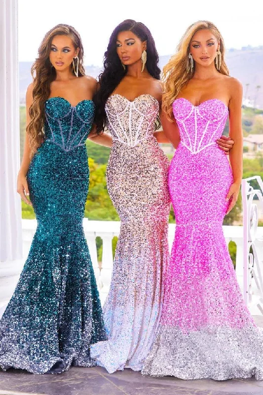 Savings You Can’t Ignore!Portia And Scarlett 22346 Prom Strapless Long Dress