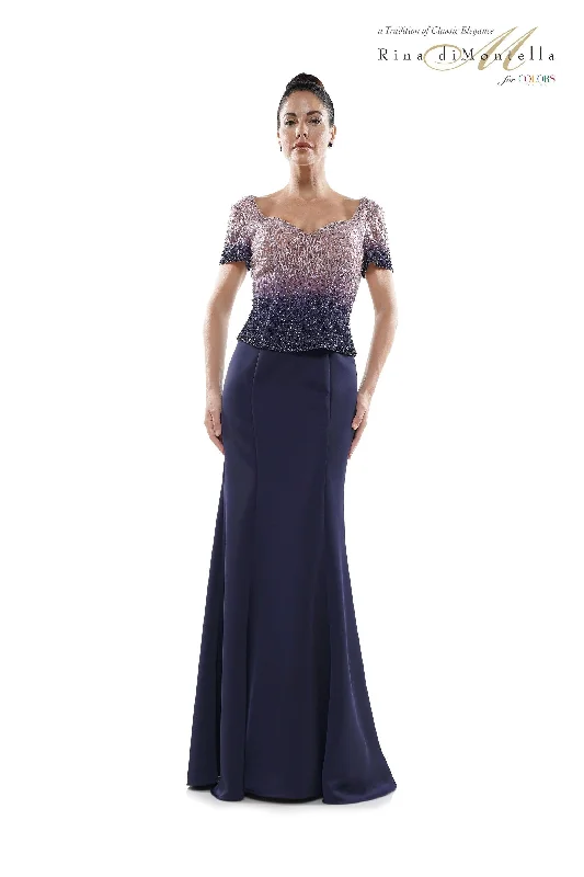 Every Deal is a Steal!Rina di Montella Formal Long Evening Dress 2700