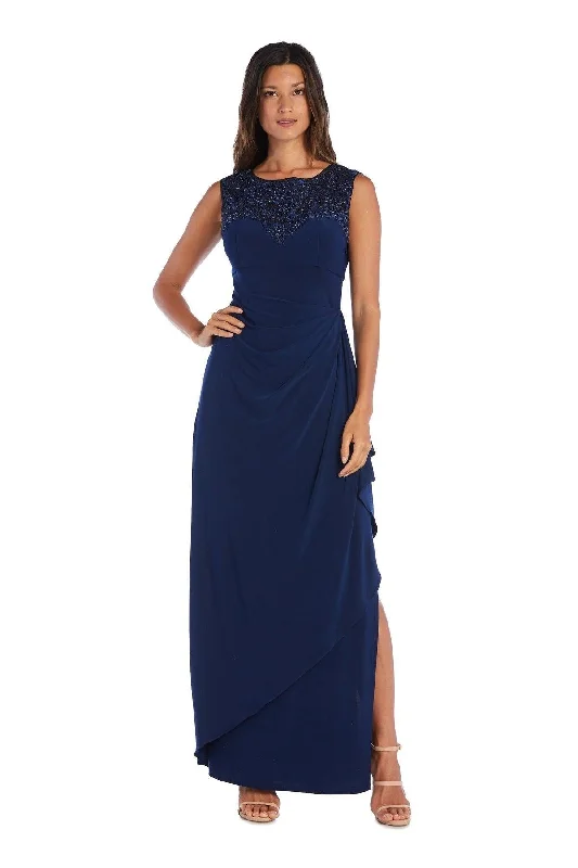Best Offers of the Month!R&M Richards 5939 Sleeveless Sequined Evening Gown Sale