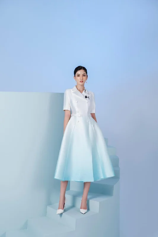 Time to Save Big!Victor Double-Breasted Dress