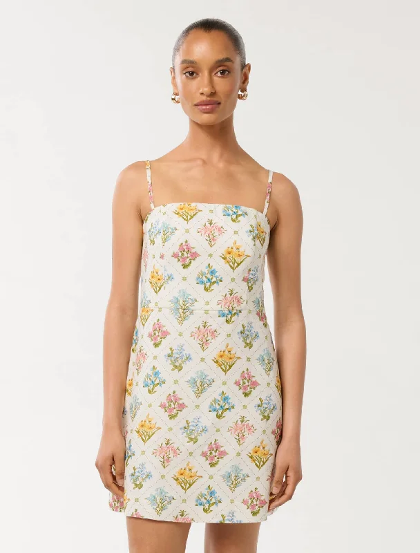 Don't Miss Out!Devon Petite Linen Mini Dress