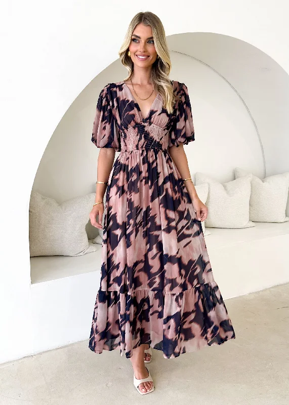 Get More for Less!Boretta Maxi Dress - Blush Splash