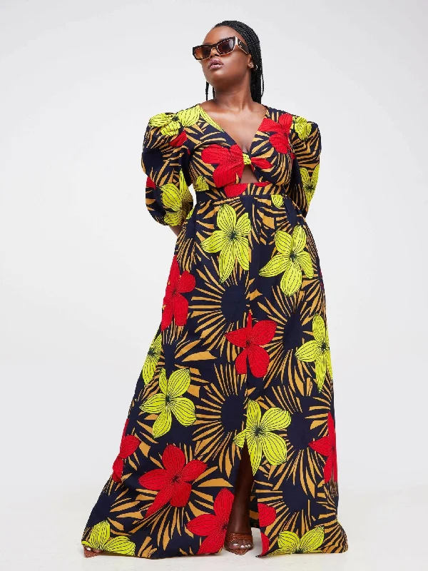 Get the Best for Less!Izulu Shujaa Maxi Dress - Yellow