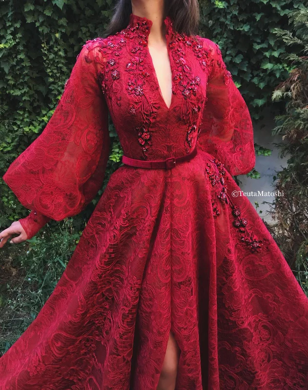 Time to Save Big!Essential Maroon Gown