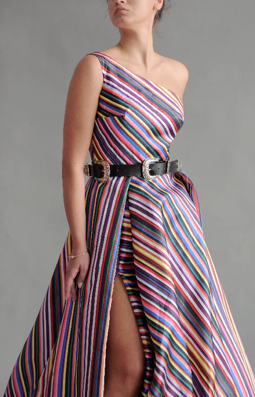 Everything Must Go!Rainbow Striped Gown