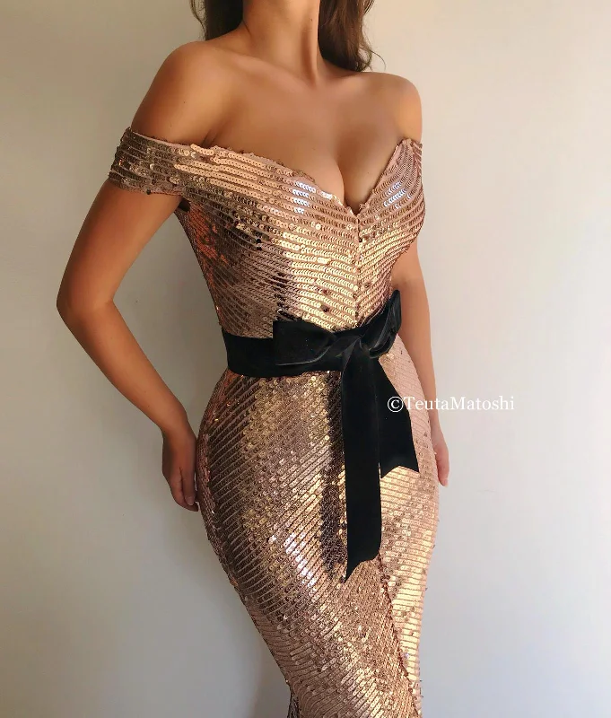 Instant Savings Await!Rita Sequined Glow Dress