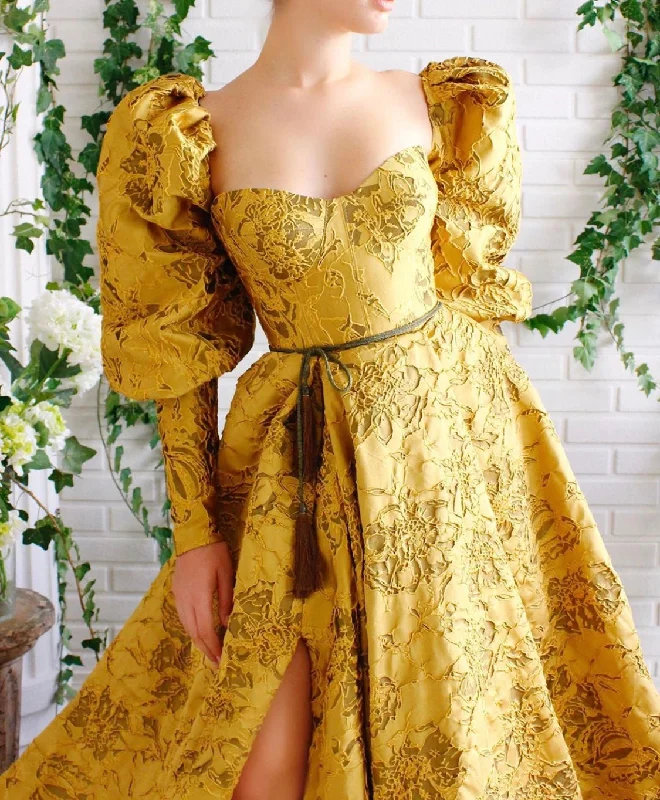 Save More When You Shop More!Serafina Puff Sleeve Gown